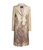 Etro Multi Satin Patterned Princess Coat