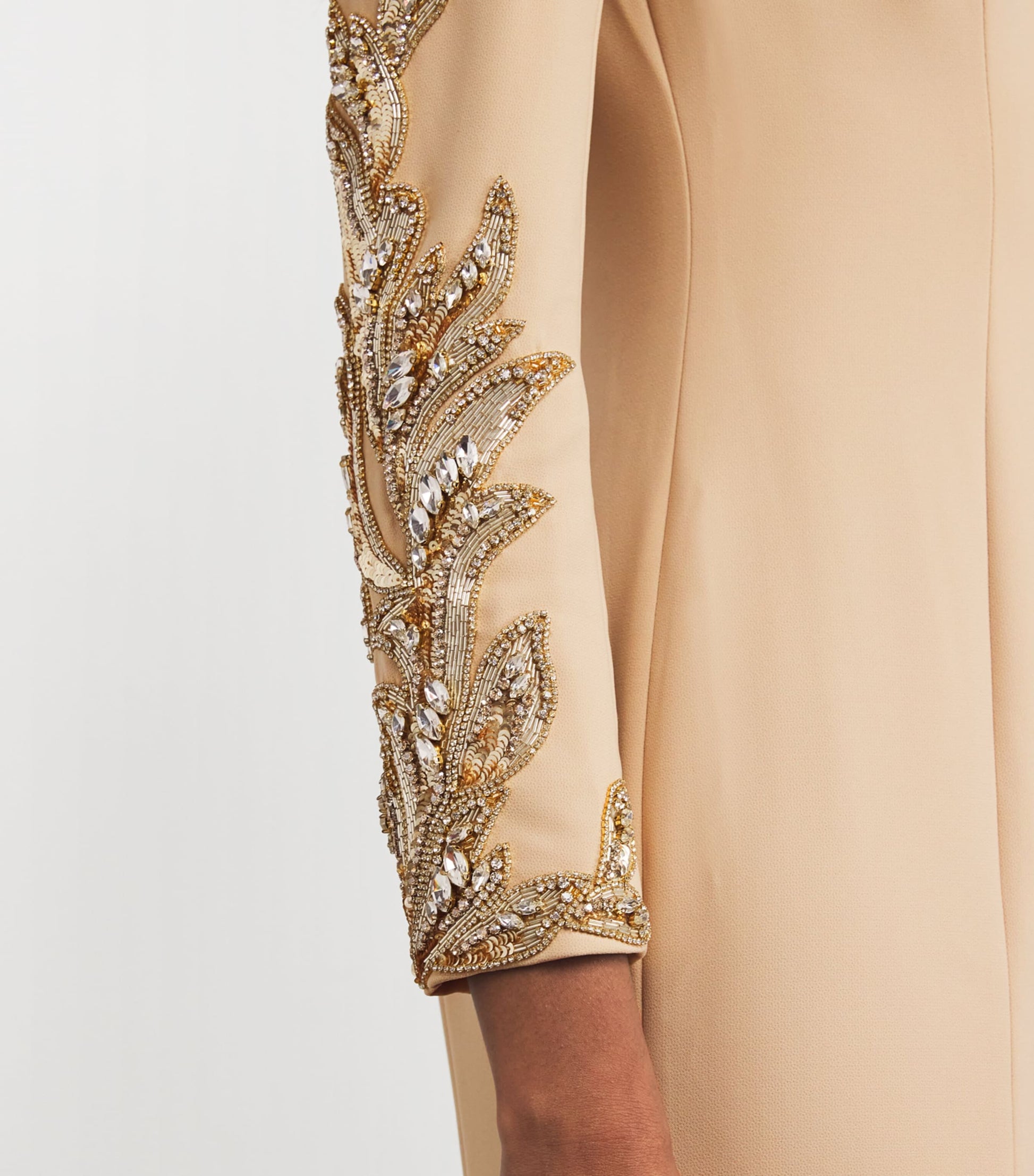 Jenny Packham Pink Embellished Honor Gown