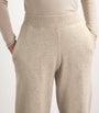 Cashmere Wide-Leg Sweatpants