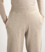 Cashmere Wide-Leg Sweatpants