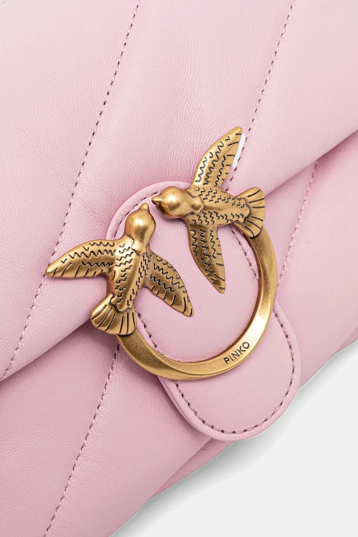 Pinko kadın deri crossbody çanta