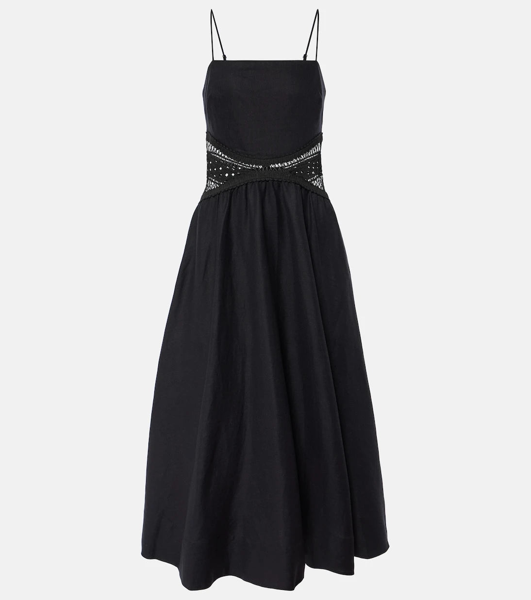 Simkhai - Malena linen-blend midi dress