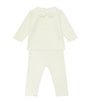 Cotton-Blend Top and Trousers Set (0-24 Months)