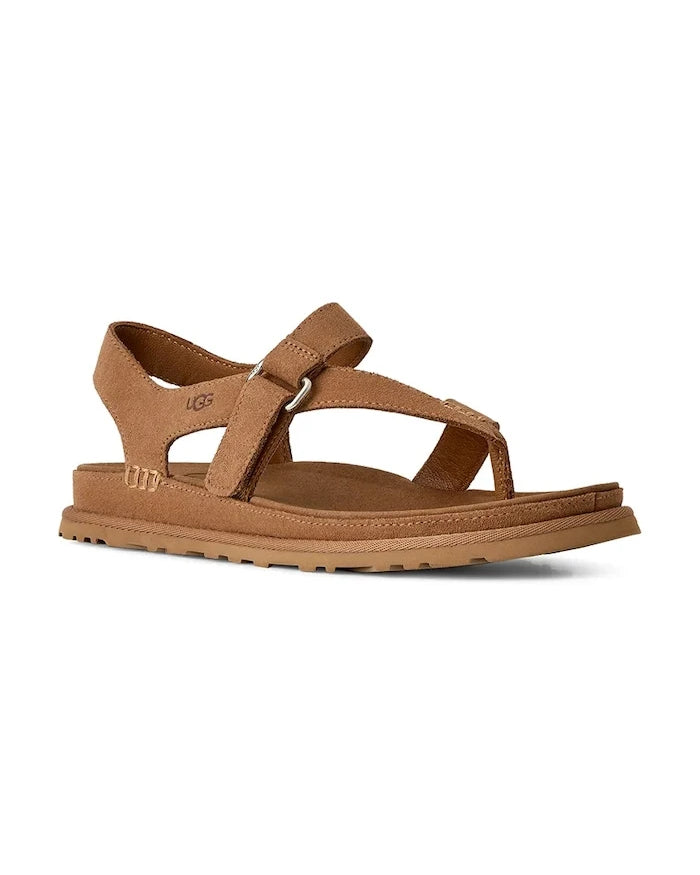 UGG W Goldengaze Toe Post Süet Sandaletler