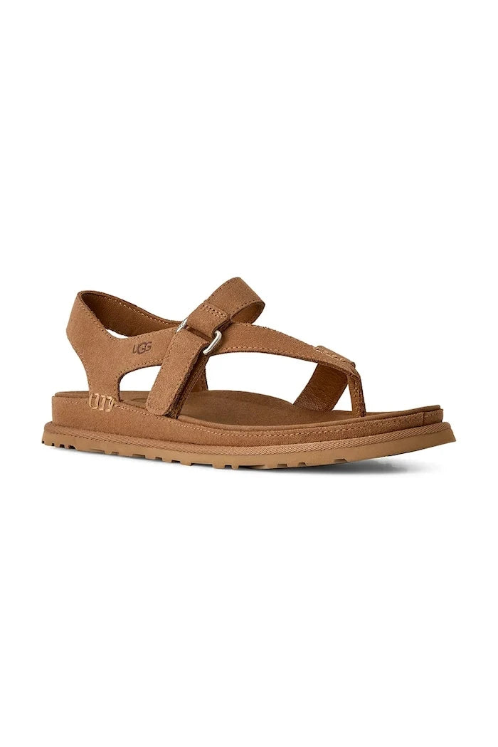 UGG W Goldengaze Toe Post Süet Sandaletler