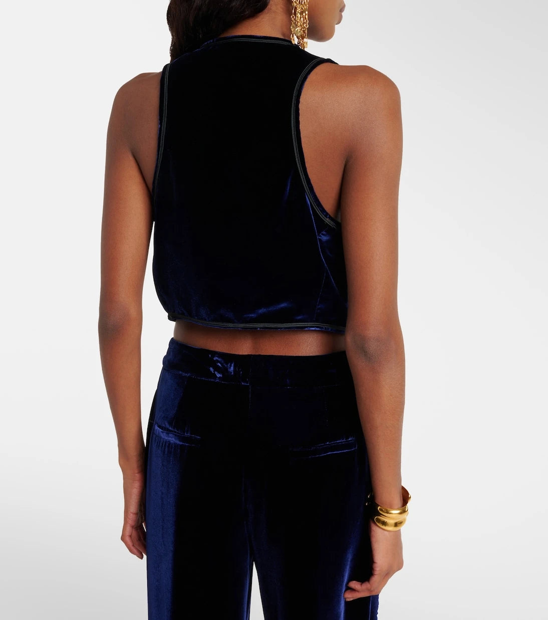 Etro - Paisley velvet vest