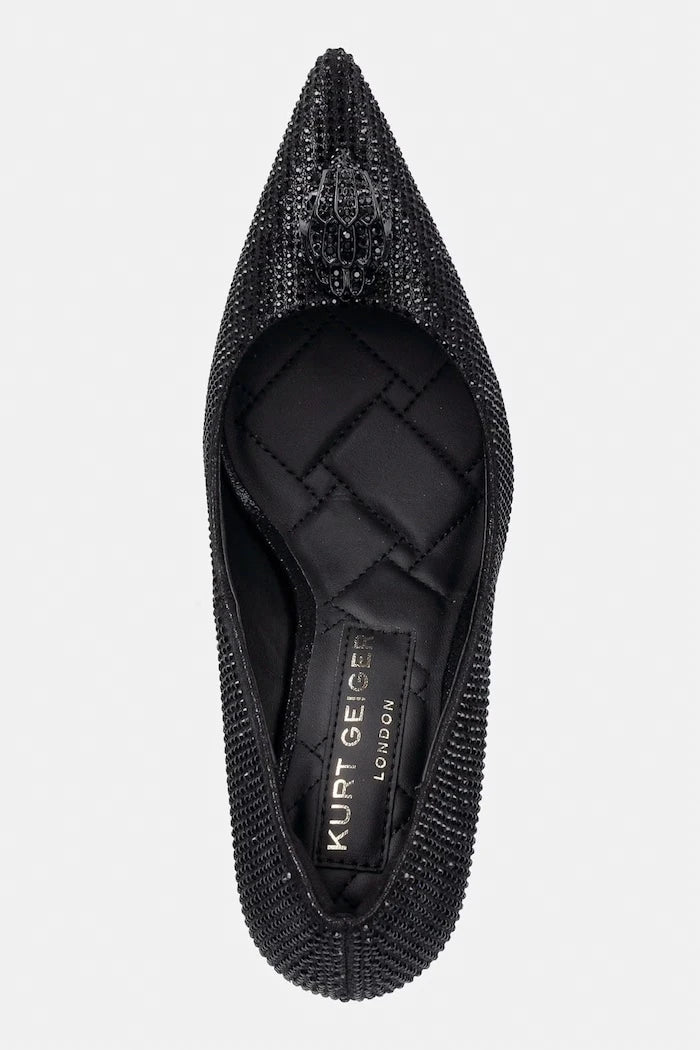 Kurt Geiger London обувки с ток Belgravia Eagle Court Dr-Black