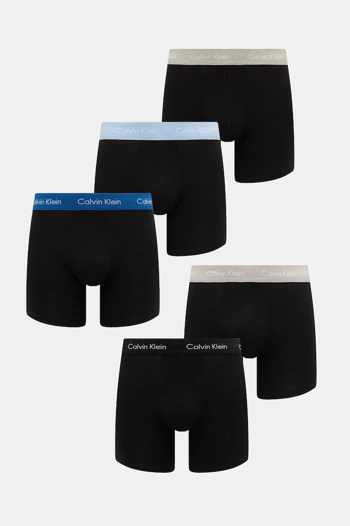 Calvin Klein Underwear erkek pamuklu elastan boxer 5'li