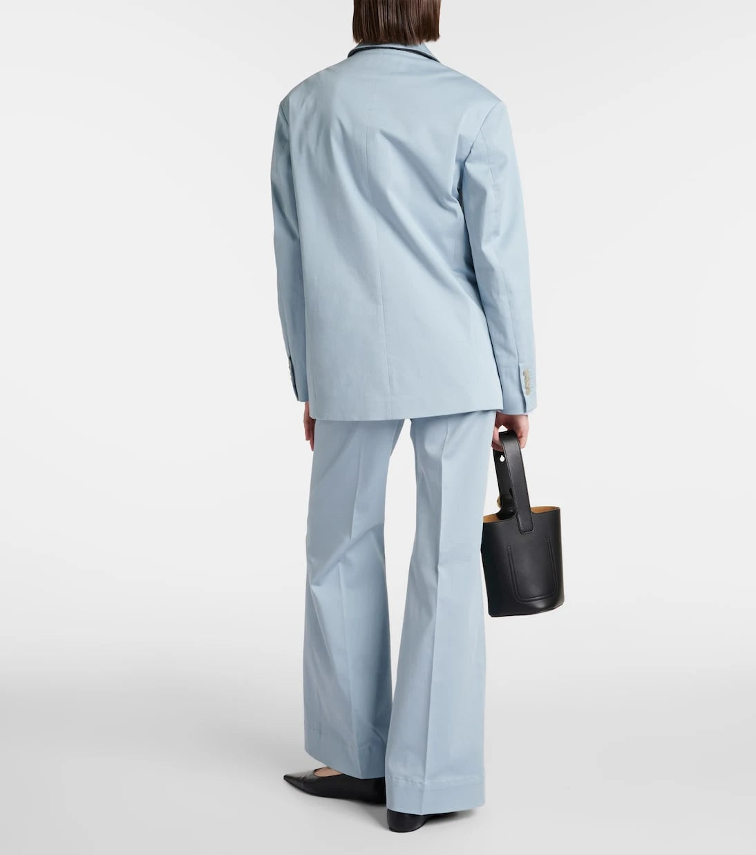 Plan C - Oversized cotton-blend blazer
