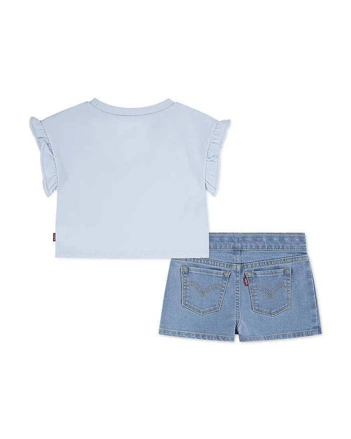 Levi's Bebek SS TOP & PLEATED SHORT SET