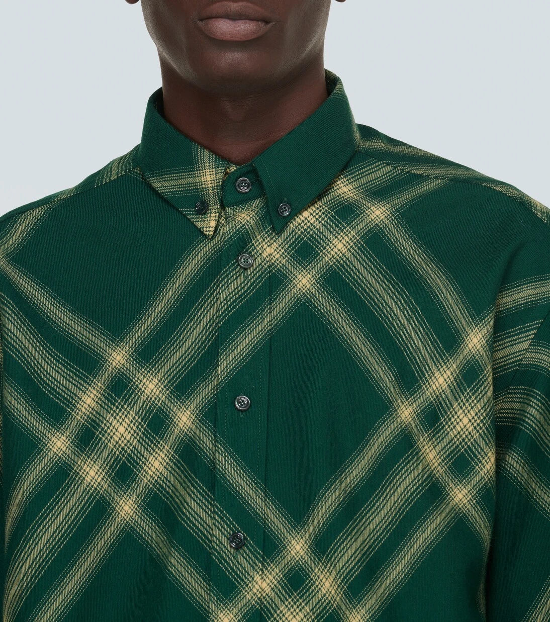 Burberry - Burberry check wool shirt