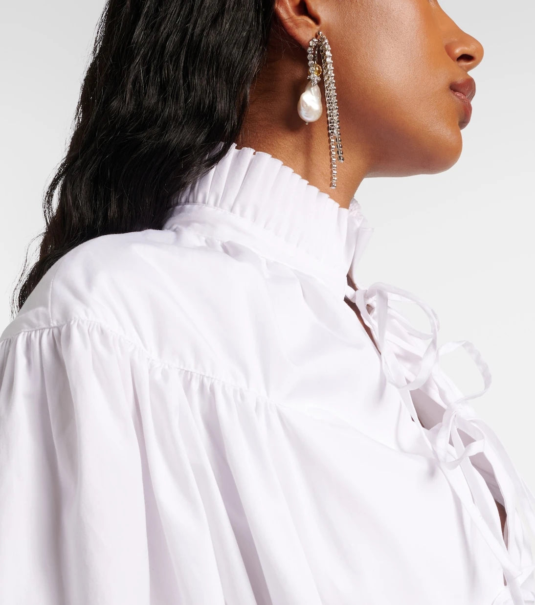 Dries Van Noten - Embellished drop earrings