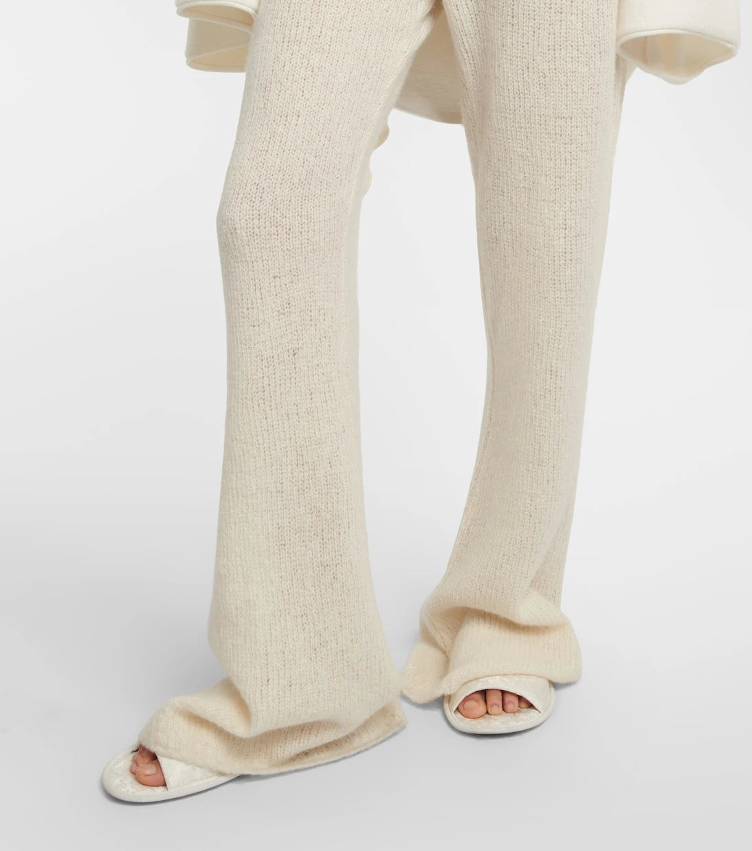 The Row - Gregori cashmere flared pants