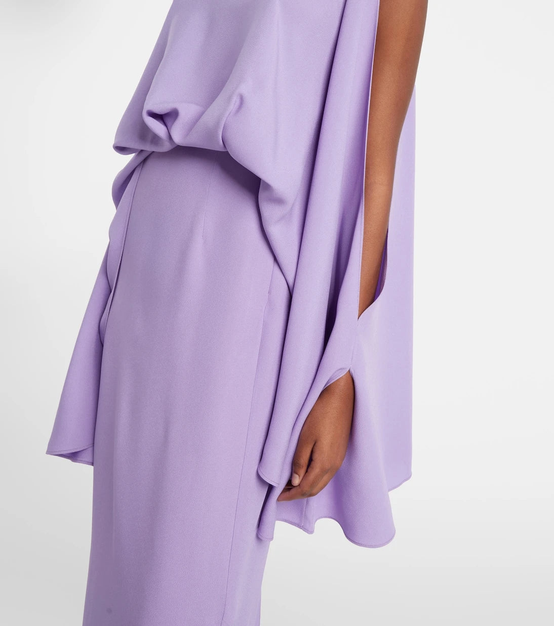 Taller Marmo - Bacall draped satin gown