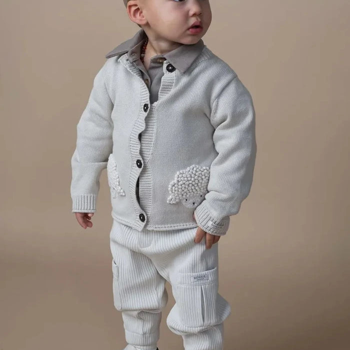 Donsje Dieck Cardigan Lammies Bebek Pamuklu Hırka
