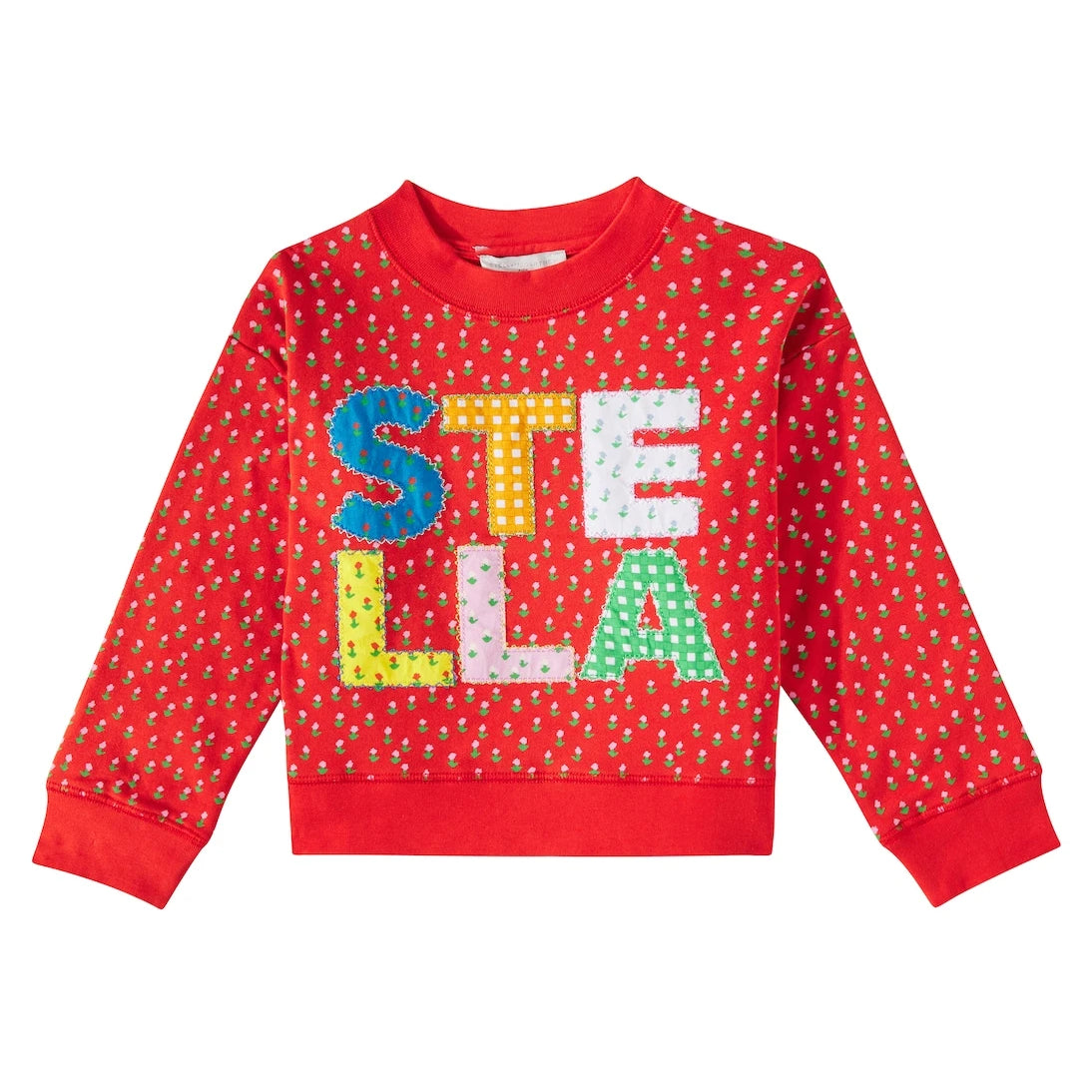 Stella McCartney Kids - Logo cotton jersey sweatshirt