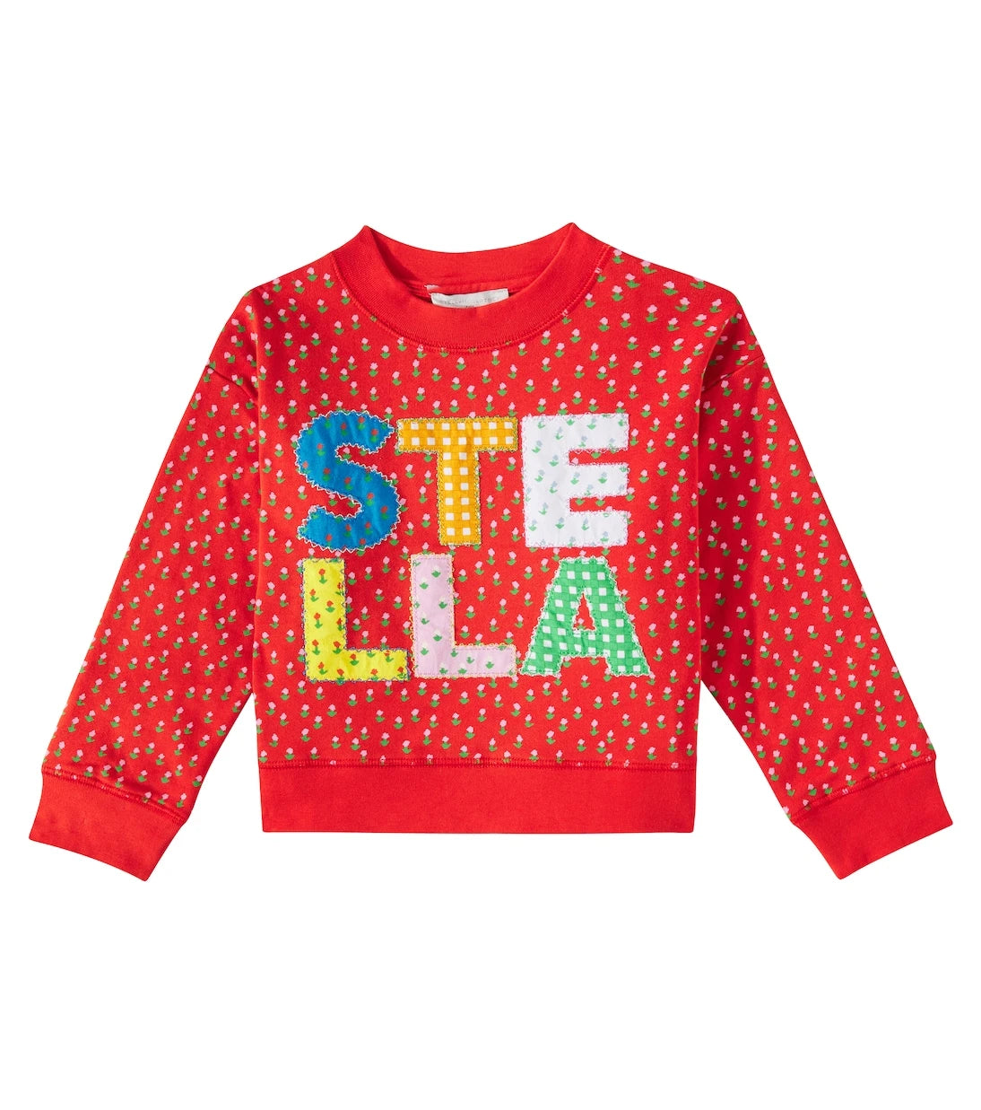 Stella McCartney Kids - Logo cotton jersey sweatshirt