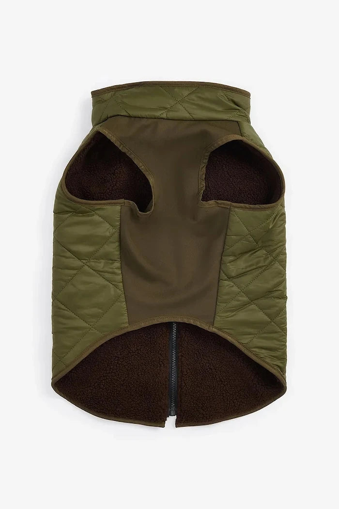Кучешко палто Barbour Reversible Quilt/Borg