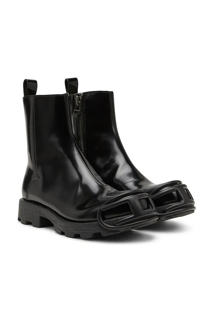Кожени боти Diesel D-Hammer Bt Zip D