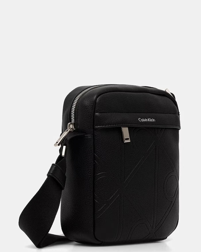 Calvin Klein erkek omuz çantası, suni deri
