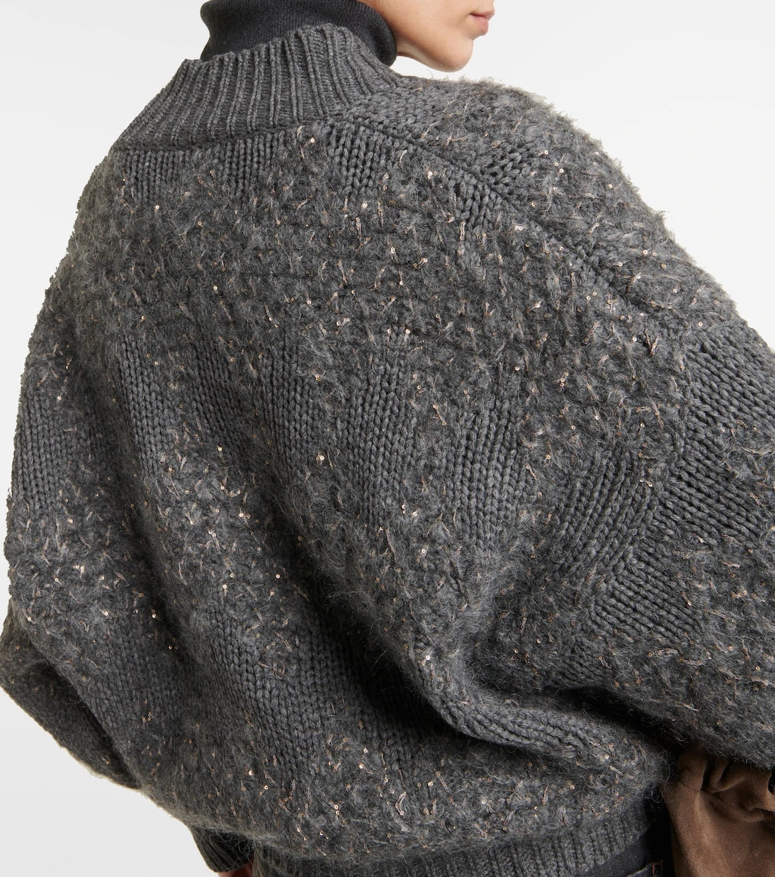 Brunello Cucinelli - Wool, cashmere, and silk cardigan