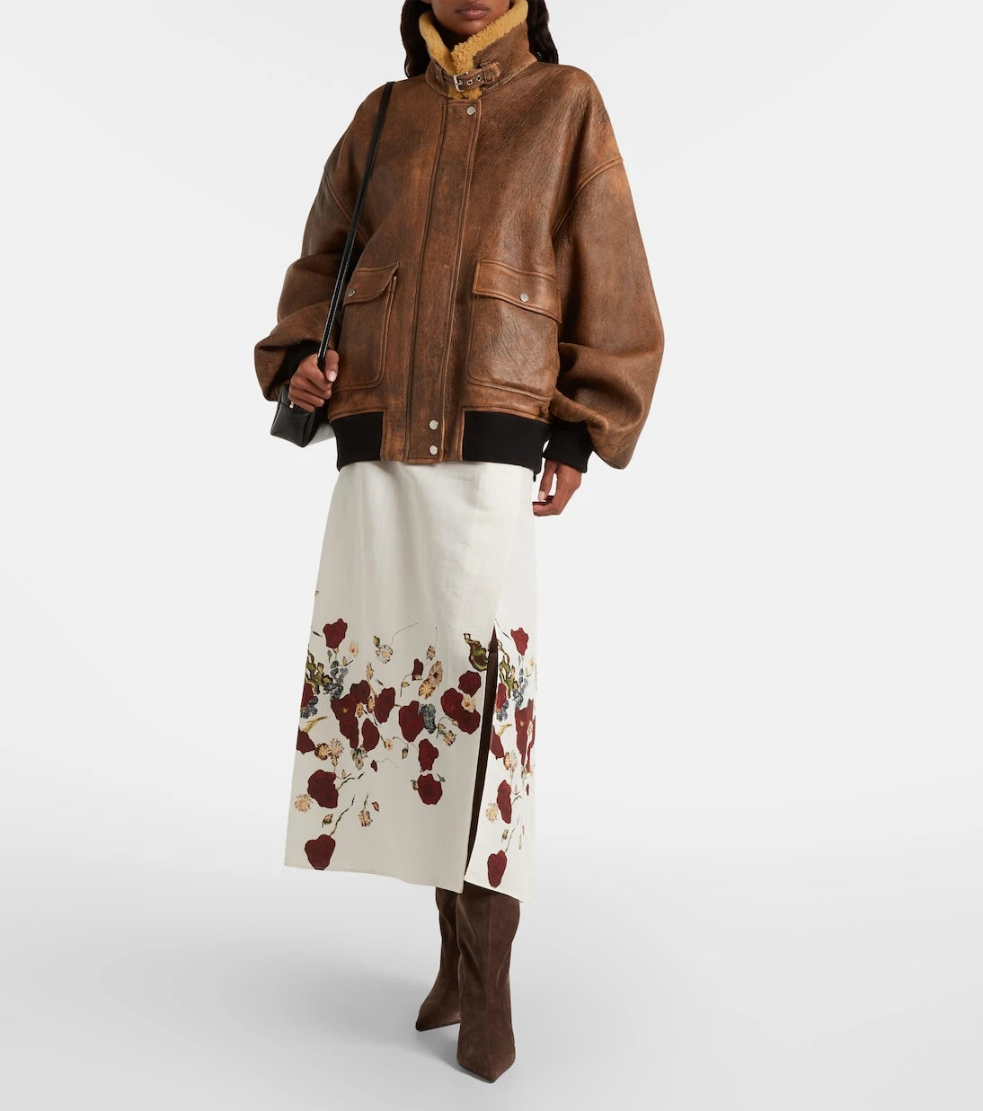 Khaite - Bella 100 suede knee-high boots