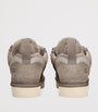Grey Suede Lowmel Sneakers