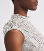 Silver Embellished Ernest Gown