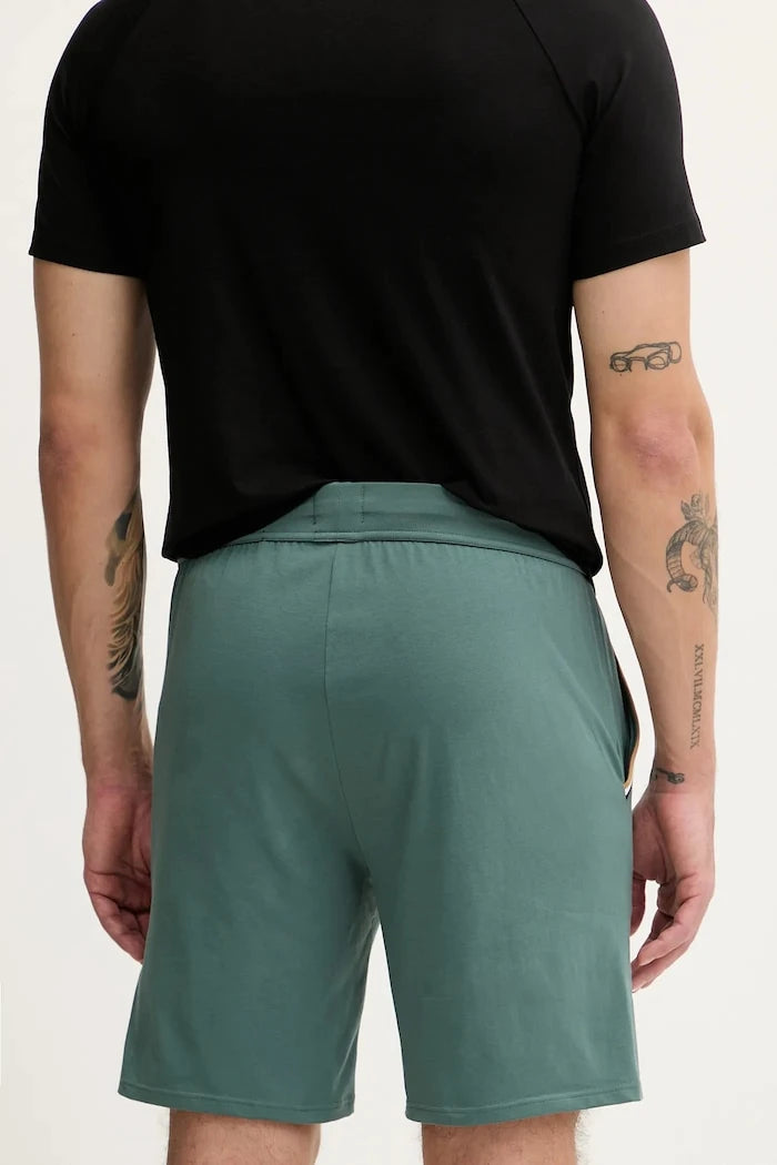 BOSS Erkek Pamuk ve Elastan Ev Şortu Unique Shorts CW