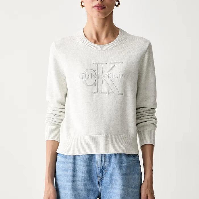 Calvin Klein Jeans kadın pamuklu kazak