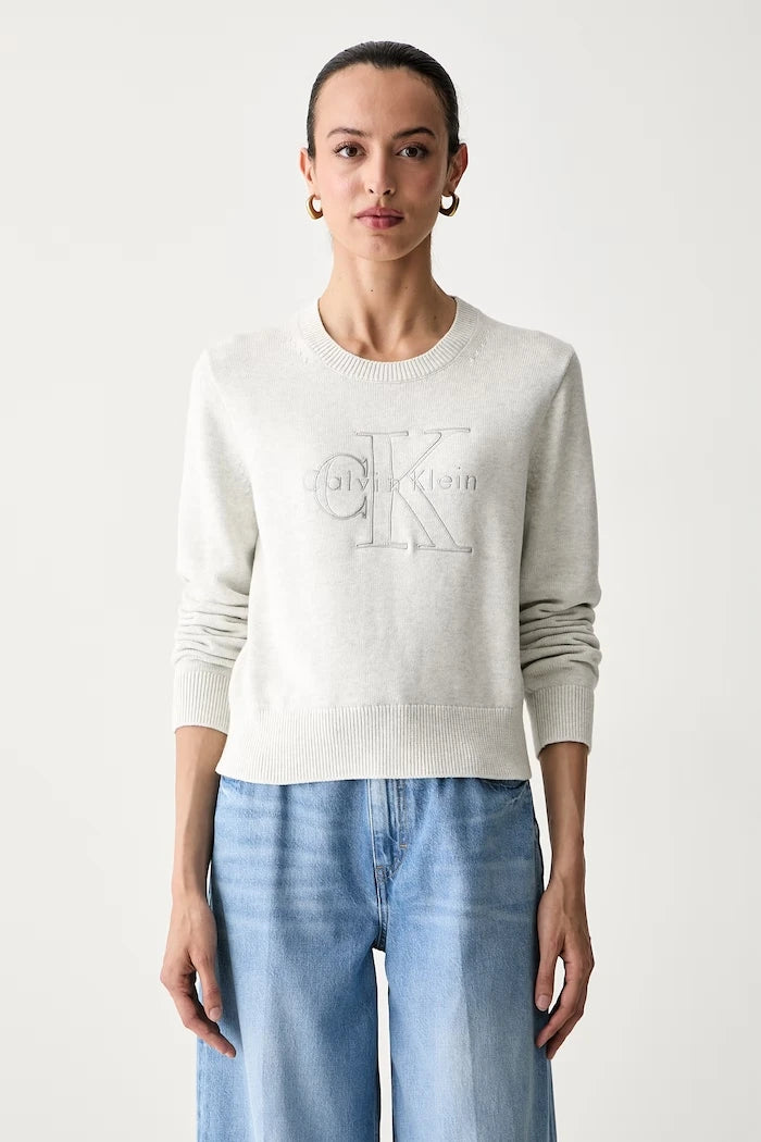 Calvin Klein Jeans kadın pamuklu kazak