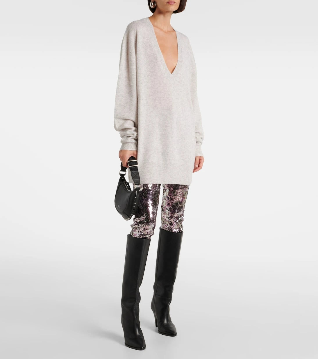 Isabel Marant - Larana silk, alpaca and cashmere sweater