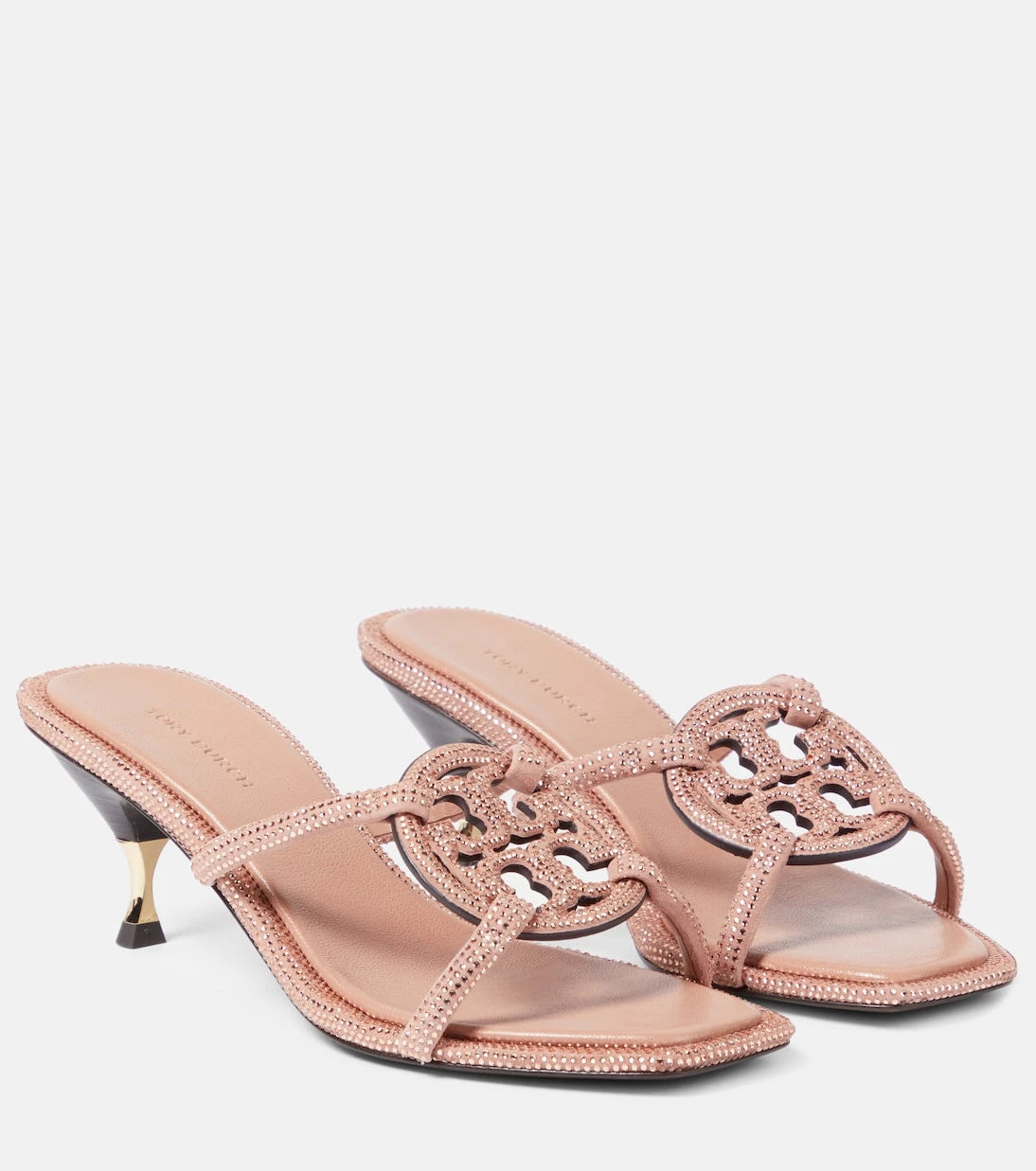 Tory Burch - Geo Bombe Miller suede sandals