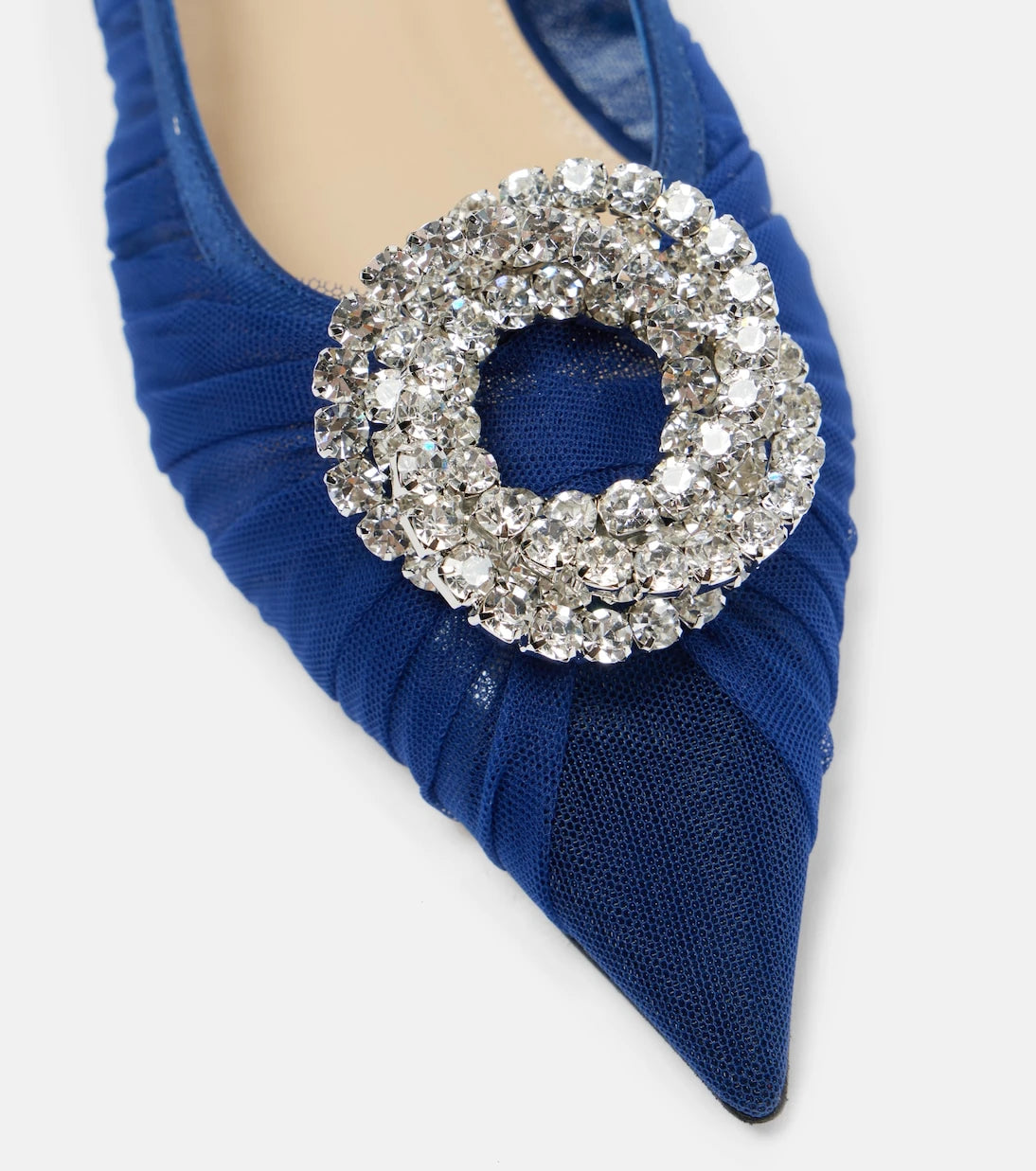 Mach & Mach - Galaxy embellished slingback flats