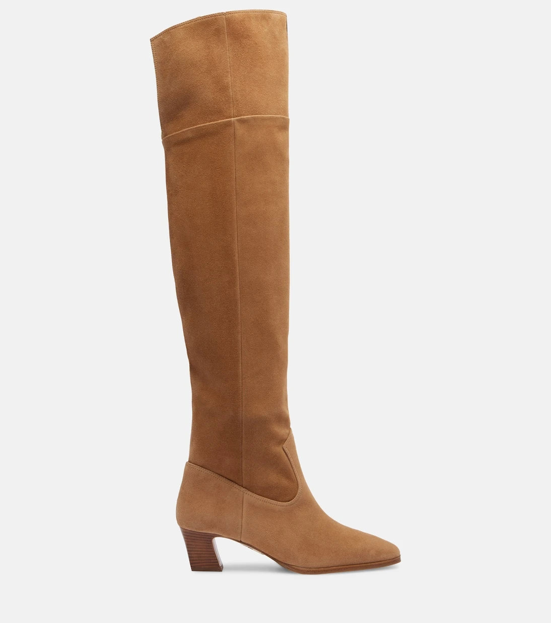 Aquazzura - Nomad 50 suede over-the-knee boots