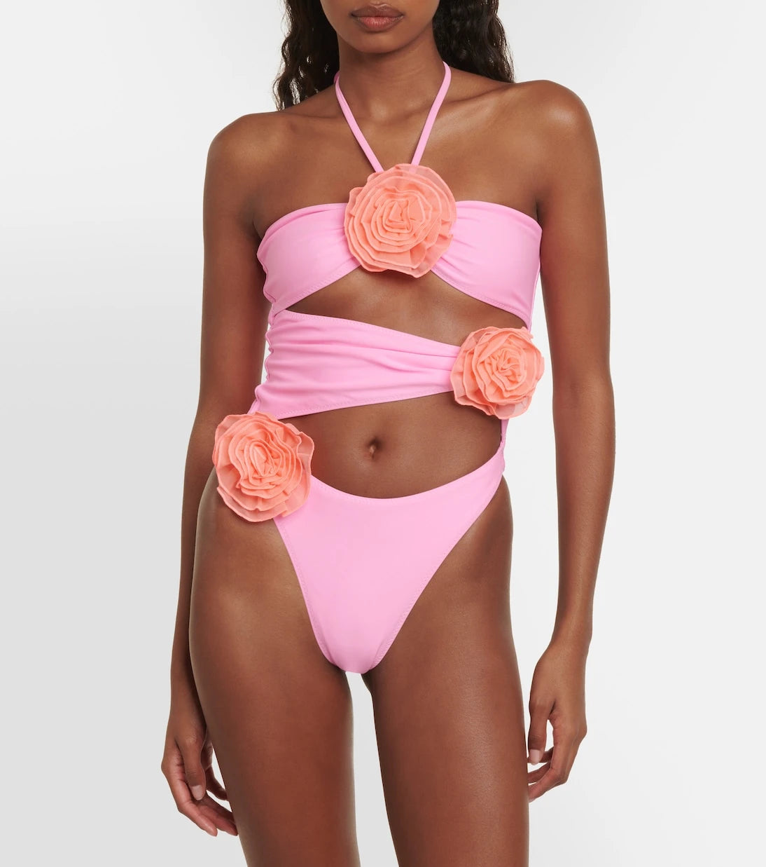 Same - Rose cutout swimsuit