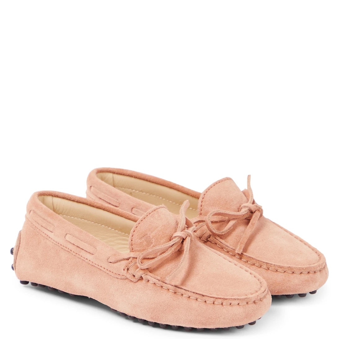 Tod's Junior - Gommino suede mocassins