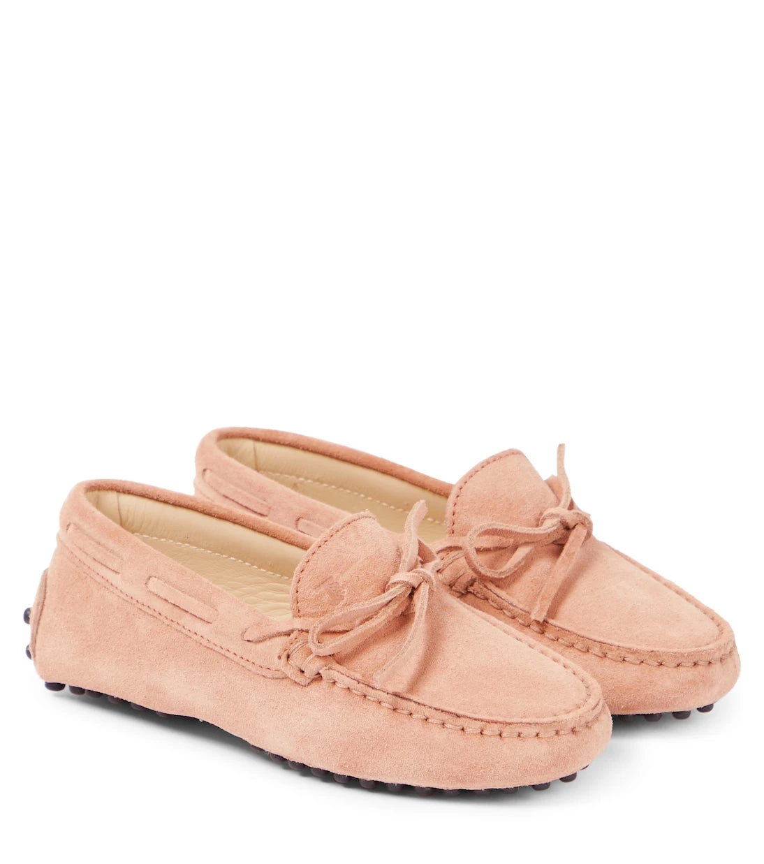 Tod's Junior - Gommino suede mocassins