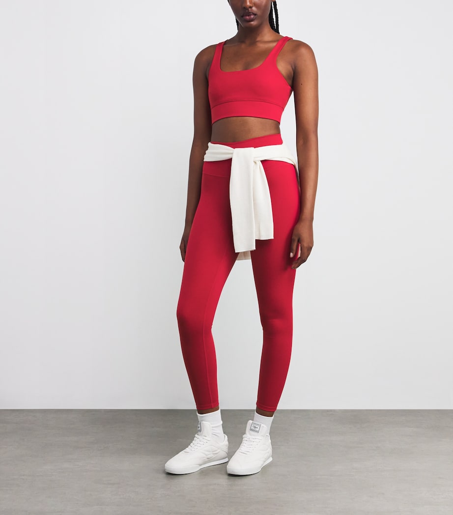 Varley Red FreeSoft High-Rise Sports Leggings
