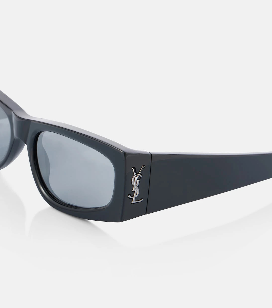 Saint Laurent - Monogram rectangular sunglasses
