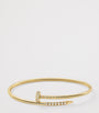 Small Yellow Gold and Diamond Juste Un Clou Bracelet