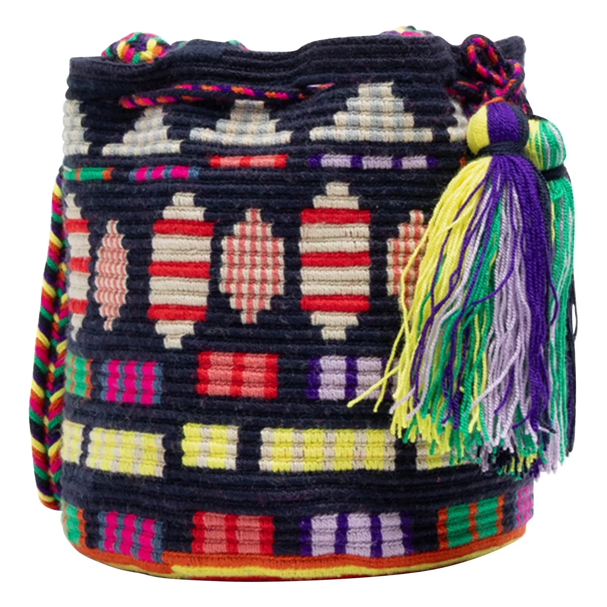 Guanabana - Crossbody Medium Aries bag | Navy blue