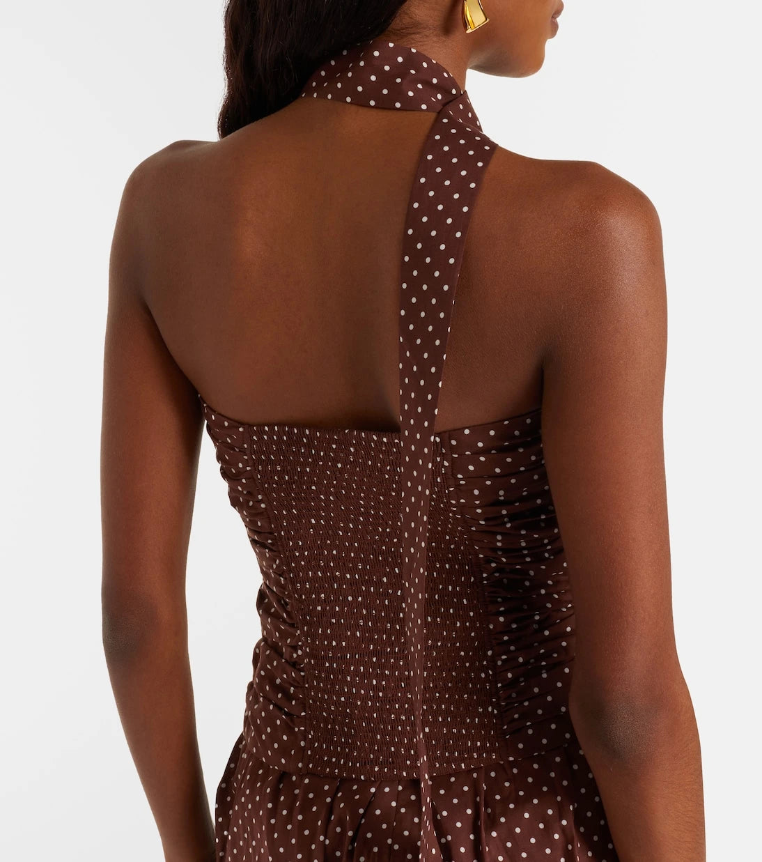 Posse - Edie polka-dot top