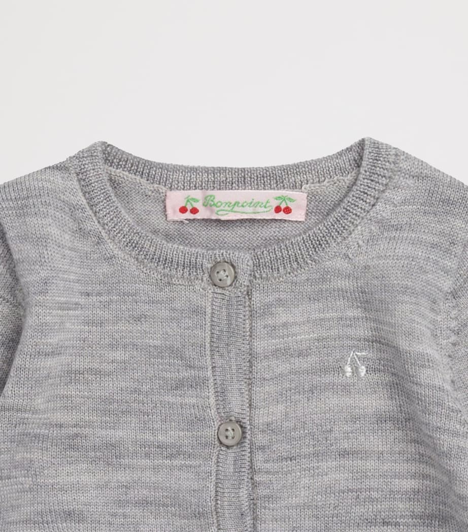 Wool Cherry Cardigan (24-36 Months)