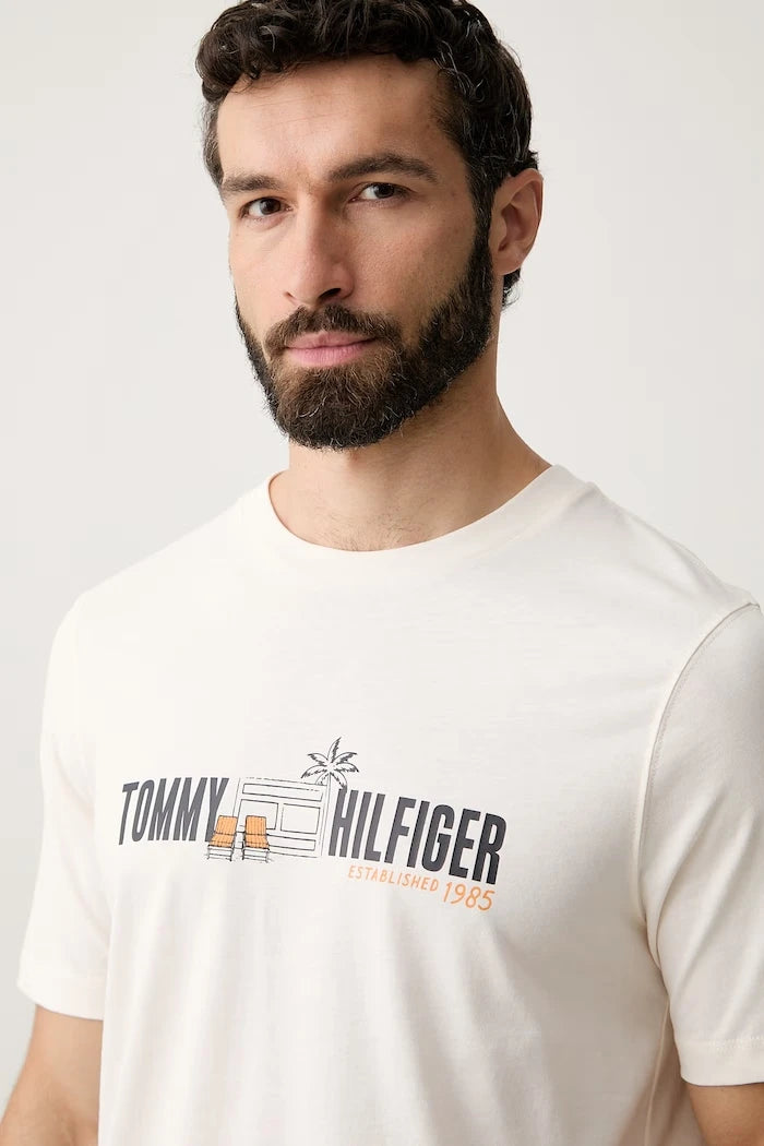 Tommy Hilfiger erkek pamuklu tişört