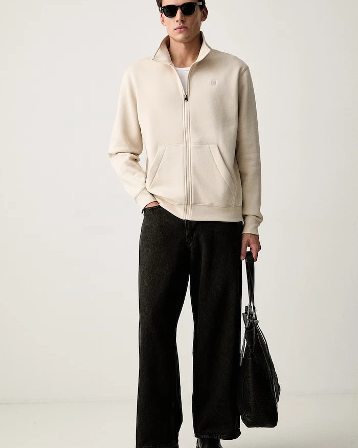 G-Star erkek pamuklu Premium Core Track sweatshirt