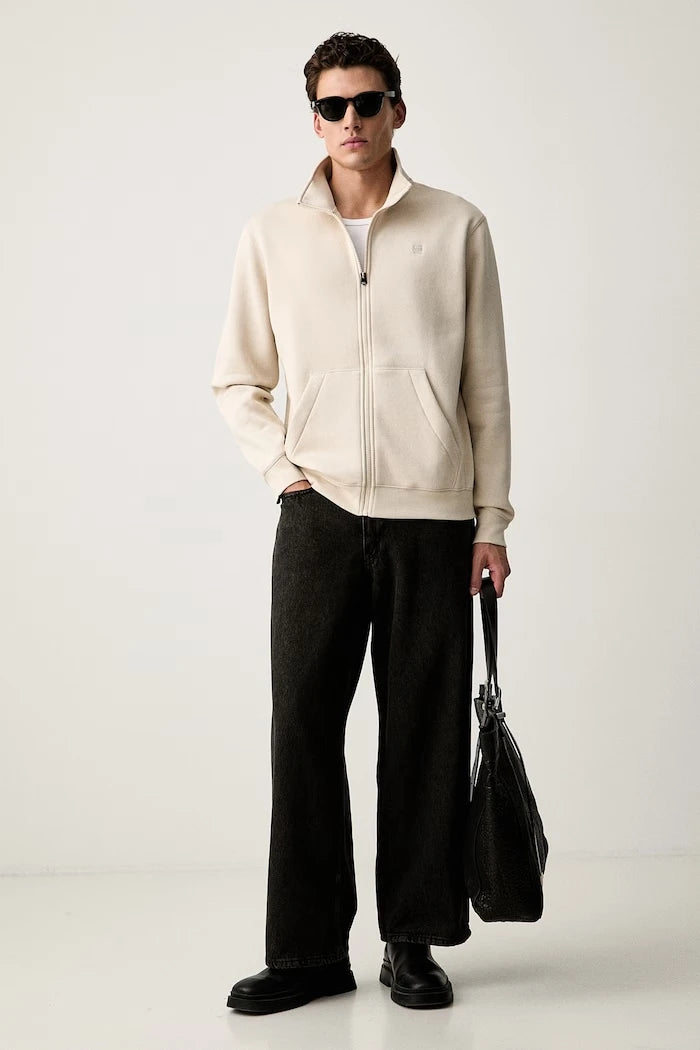G-Star erkek pamuklu Premium Core Track sweatshirt