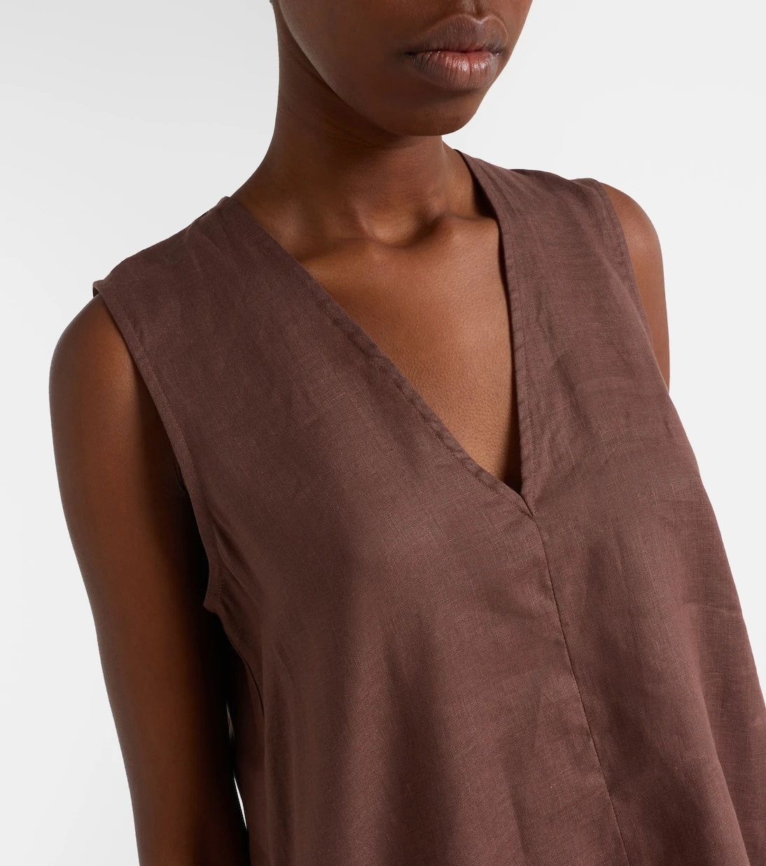 Asceno - Derya linen minidress