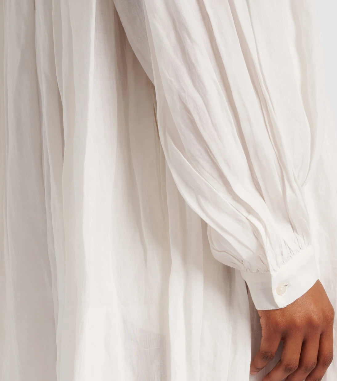 Róhe - Oversized ramie maxi dress