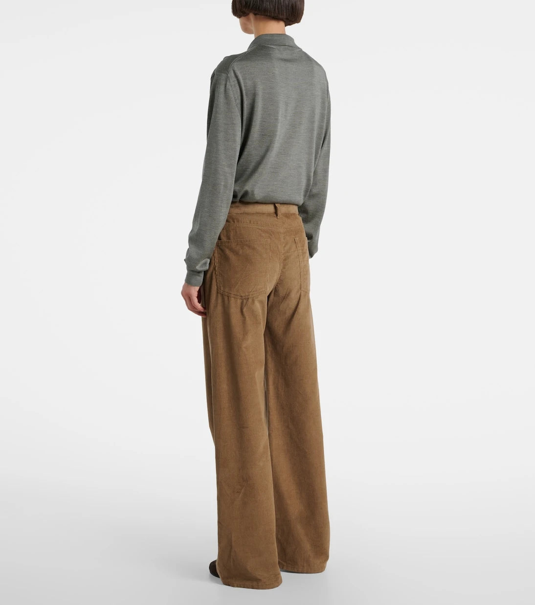 The Row - Eglitta corduroy straight pants